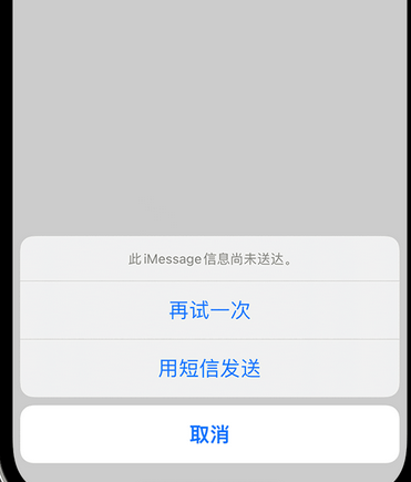 河源apple维修iPhone上无法正常发送iMessage信息